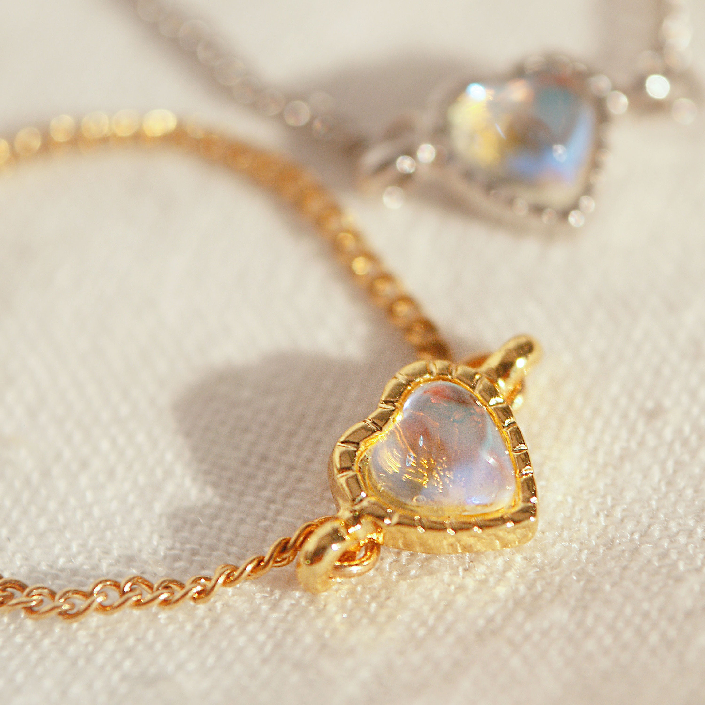 Heart Opal Ring Adjustable Personalized Rings unique cute ring best gift for her