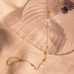 hand chain bracelet ring chain bracelet gold