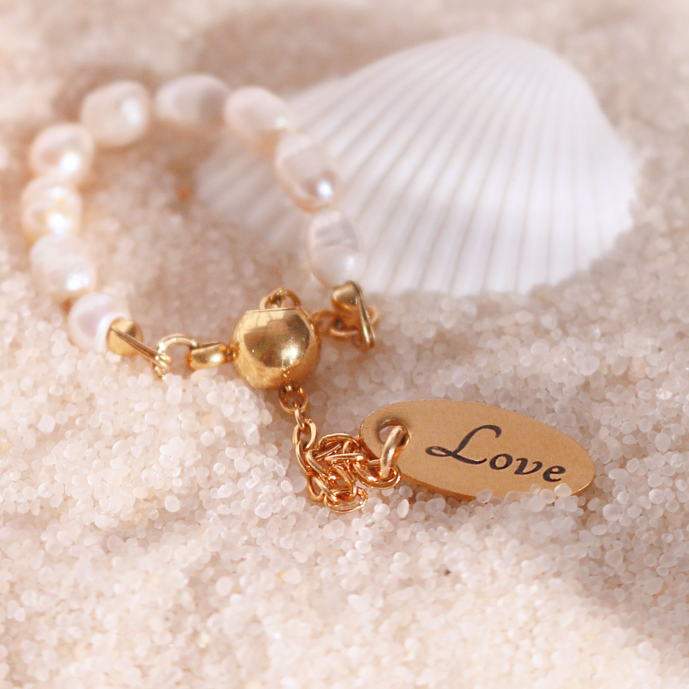 Fresh water Pearl adjustable rings for women personalized your name ring best gift for her