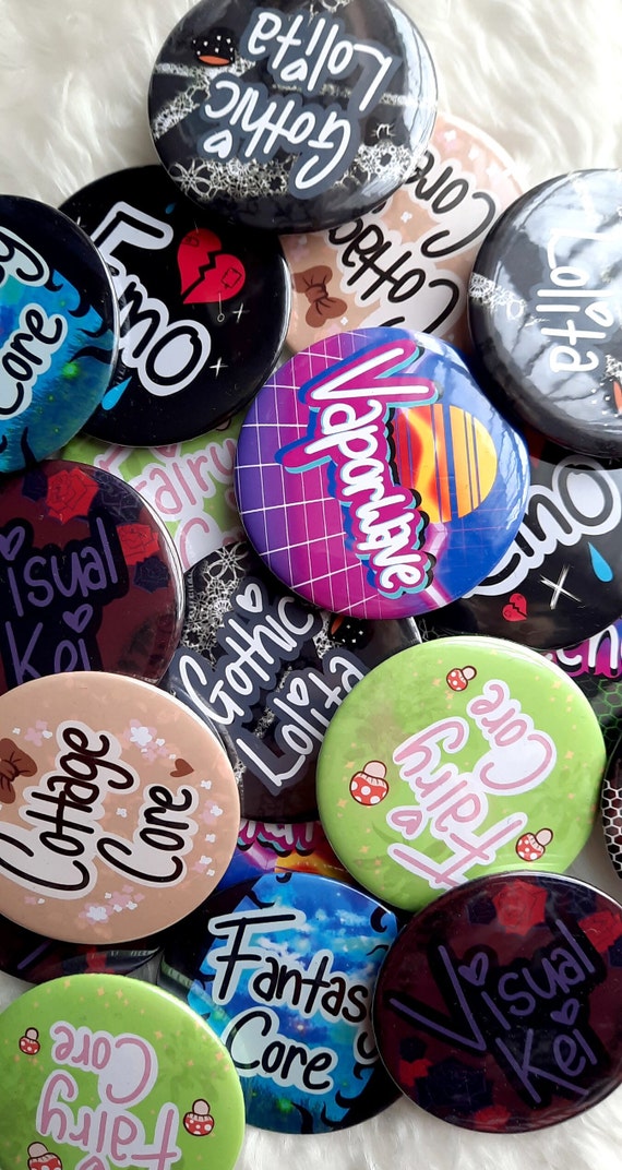 Lot De 3 Badges Broches Kawaii Rigolos Faits Main - Création Artisanale Neuf Avec étiquettes