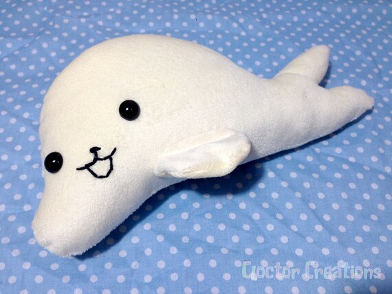 kawaii seal plush
