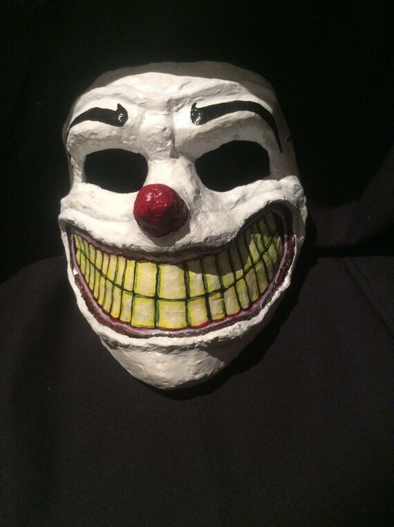 Clown mask Etsy