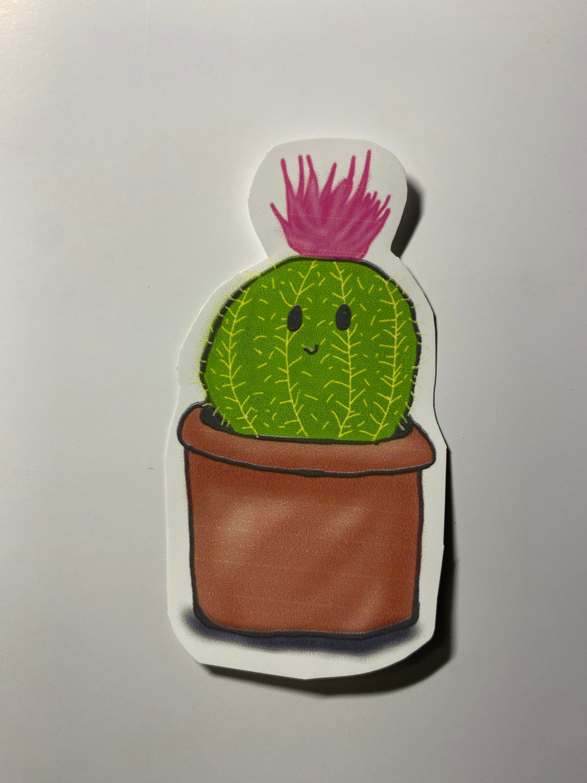Cactus Buddy Sticker | Etsy