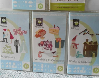 Rare Retired Linked Cricut Cartridges: Variety Pack