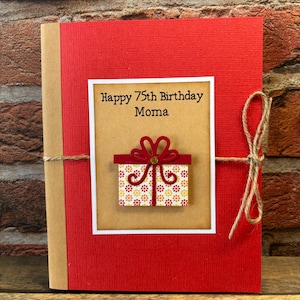 Handmade Multiple Gift Card Holder Mini Booklet: Birthday, Shower, Christmas image 12