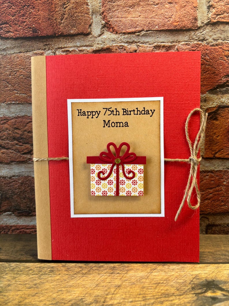 Handmade Multiple Gift Card Holder Mini Booklet: Birthday, Shower, Christmas image 12