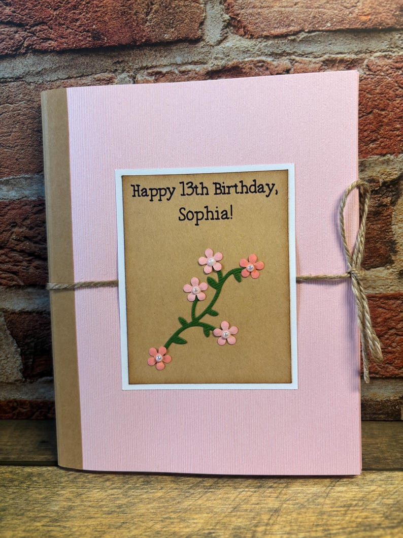 Handmade Multiple Gift Card Holder Mini Booklet: Birthday, Shower, Christmas image 15