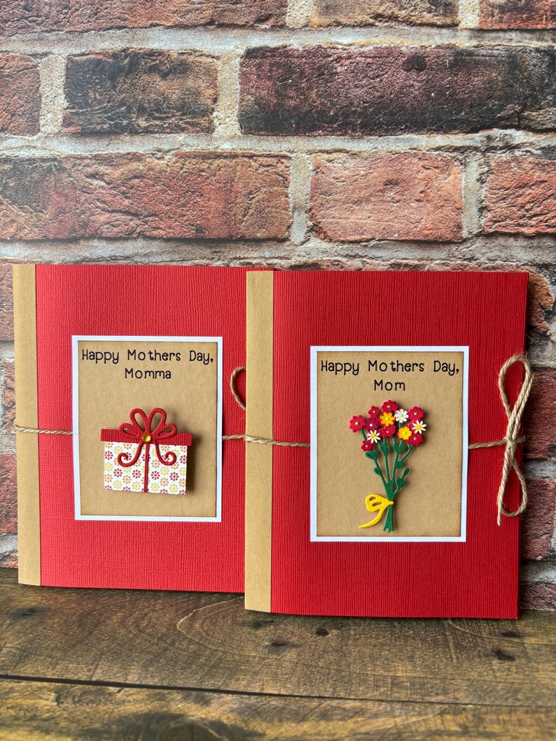Handmade Multiple Gift Card Holder Mini Booklet: Birthday, Shower, Christmas image 4