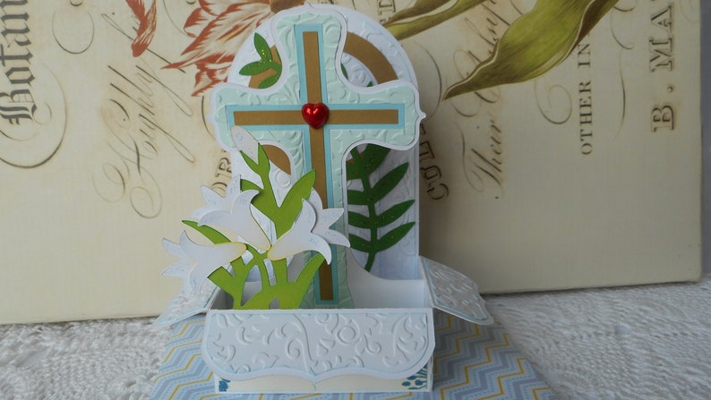 Homemade Blank 3D Cards for Children Handmade Blank Greeting Cards Children/'s 3D Easter Cards Kid/'s Cards Easter Sunday Pop-Up Box Card
