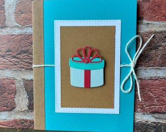 Vertical A2 Blank Handmade Gift Card Money Holder Booklet: Birthday, Shower, Christmas, Wedding, Grad, Baby, Teacher, Mom, Dad