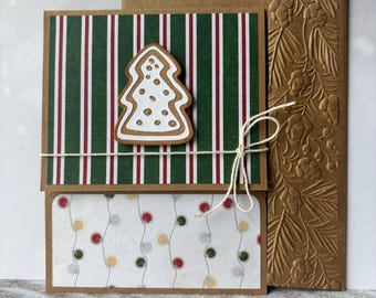 Handmade Gift Card Holder A2 Card: Birthday, Shower, Christmas, Wedding, Graduation and More