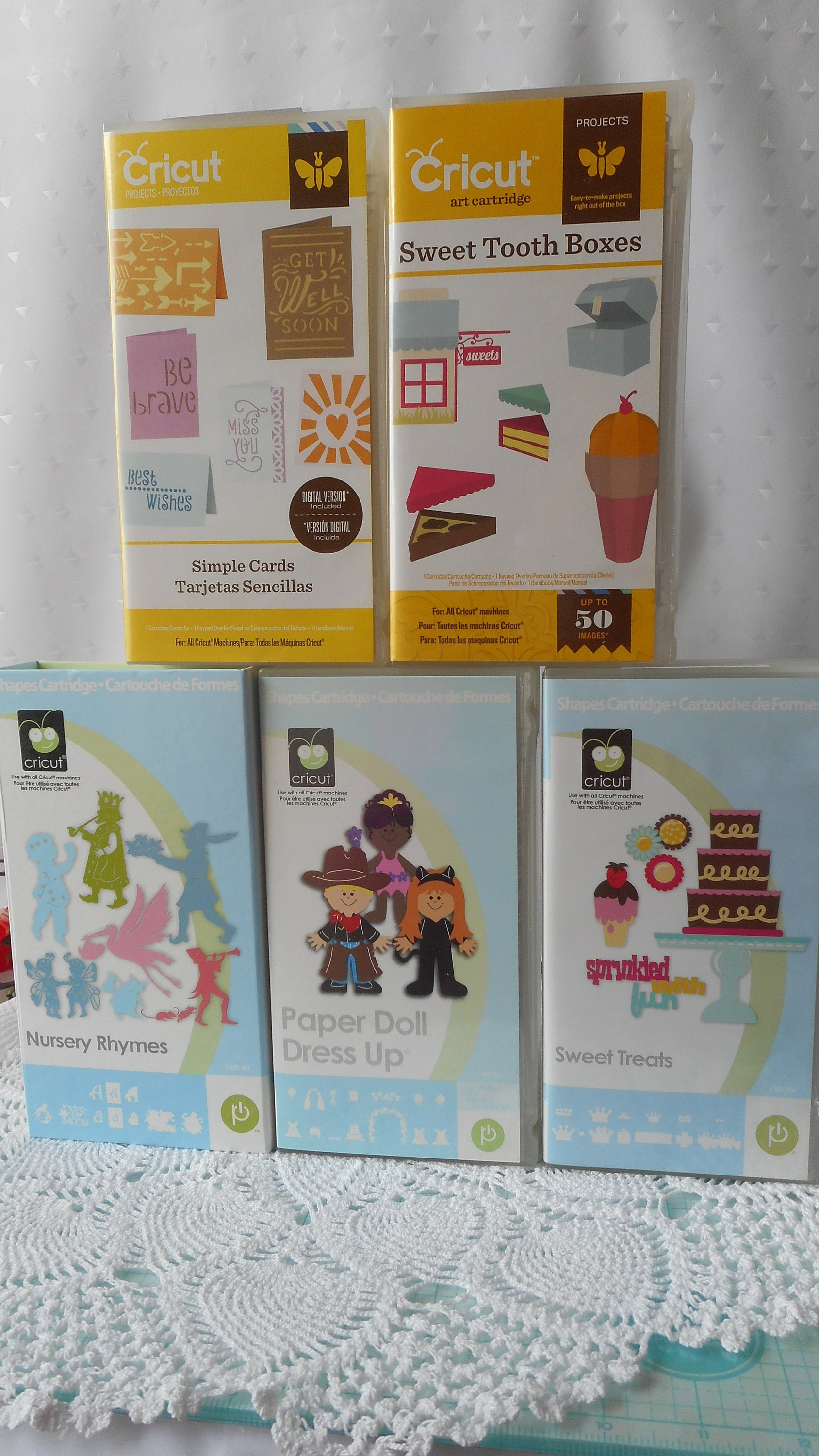 Cricut Rare Retired linked Cartridges Christmas Fonts Etsy