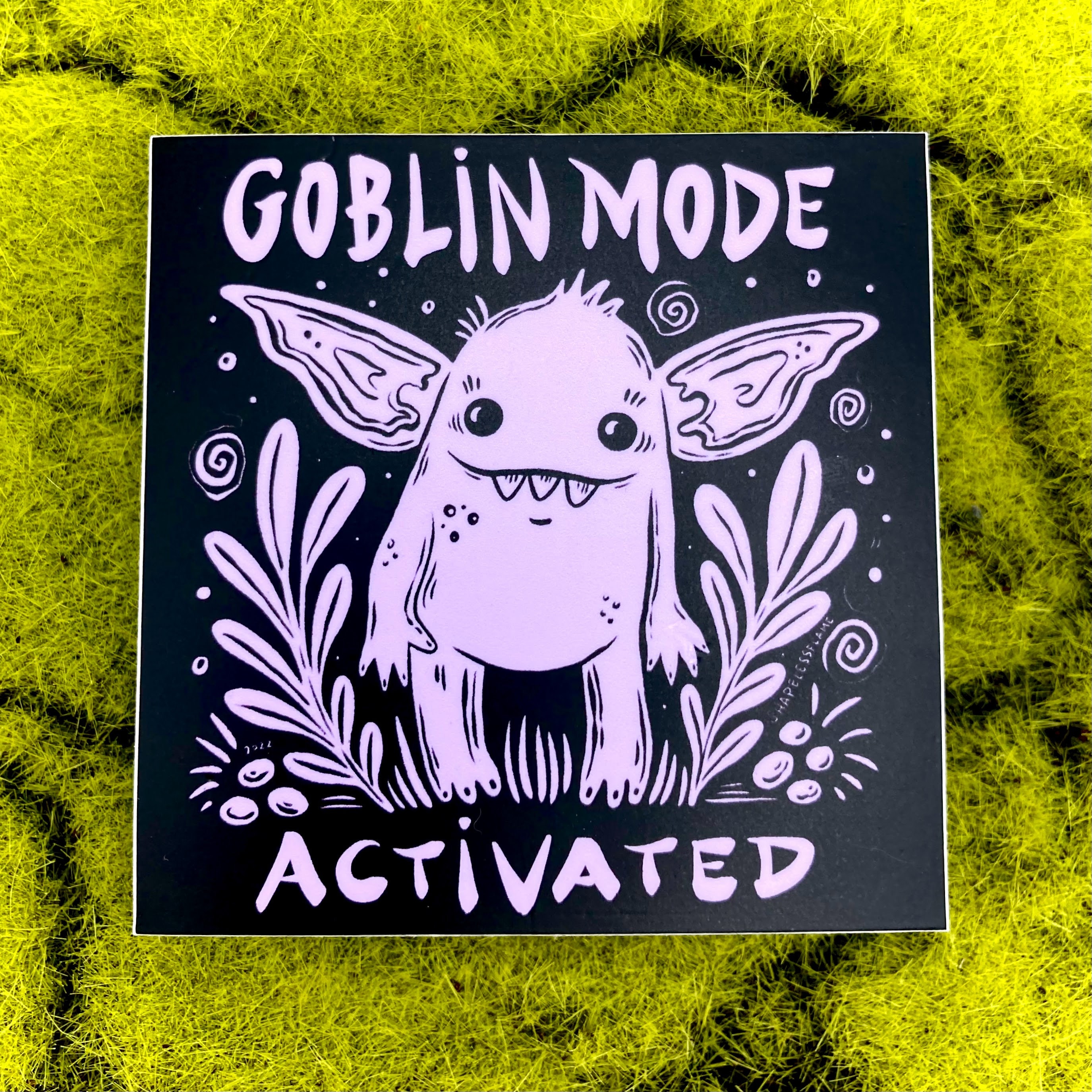Goblin Mode Activated Vinyl Sticker - Etsy