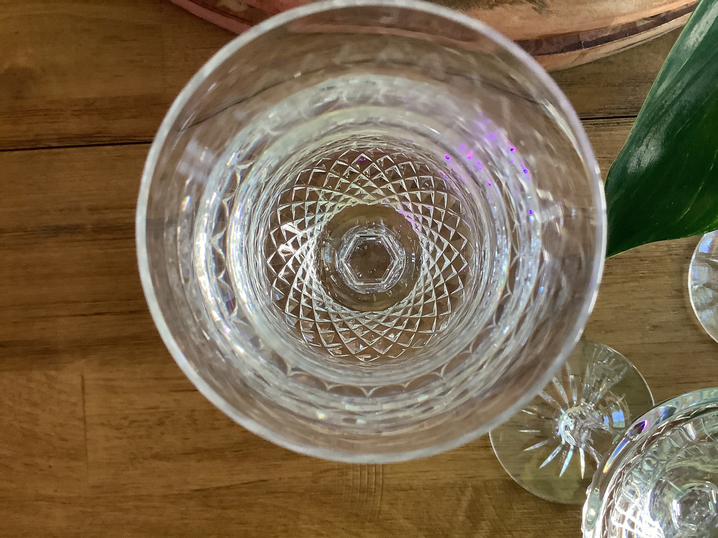 Vintage Galway Crystal Royal Irish Cut Wine Glasses Etsy