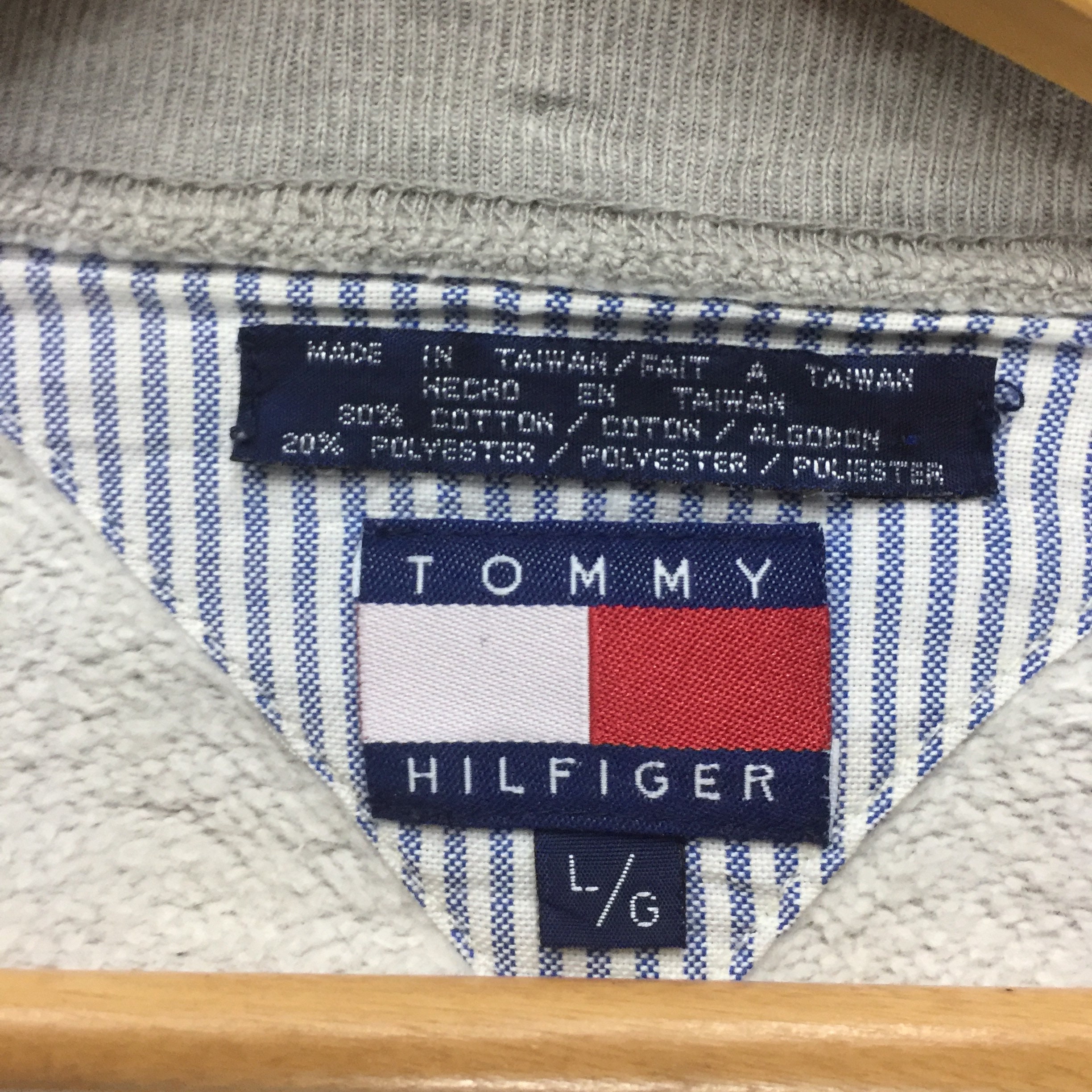 Vintage tommy hilfiger small logo embroidered sweatshirt | Etsy