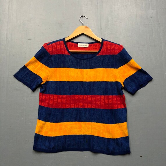 yves saint laurent yellow jumper