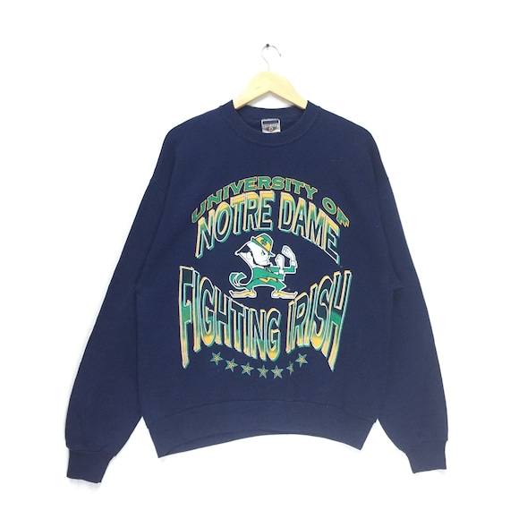 notre dame vintage sweatshirt