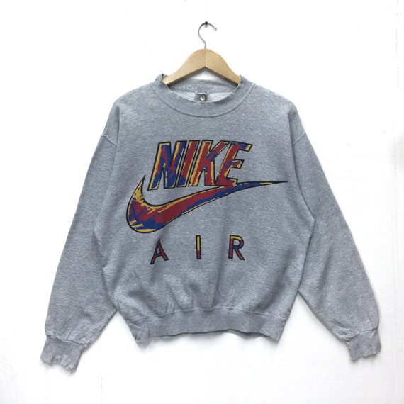 vintage 9s nike air sweatshirt big logo jumper