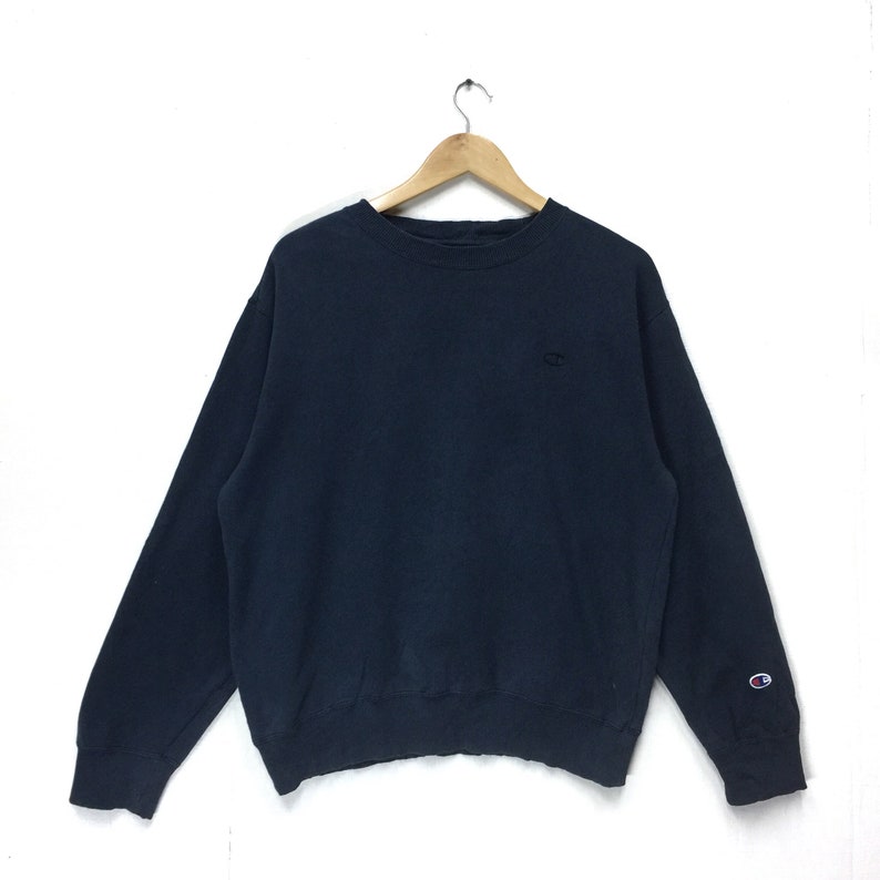 champion small logo crew sweatshirt