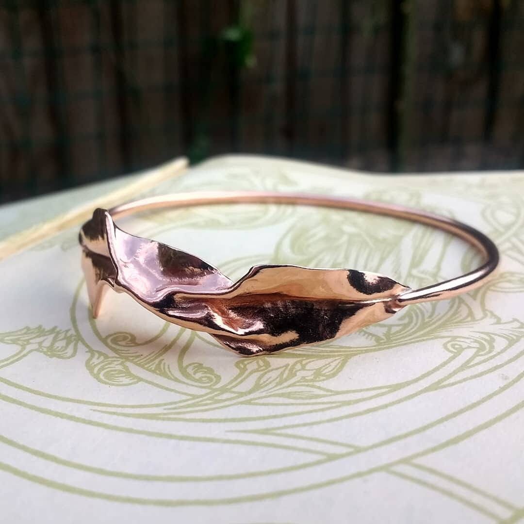 Organic Rose Gold Cuff