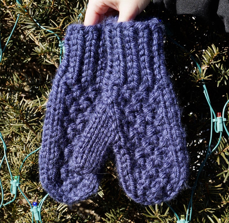 Pattern The Elizabeth Mittens Knit Mittens Pattern Women S Mittens Pattern Chunky Knit Mittens Pattern Easy Irish Moss Stitch