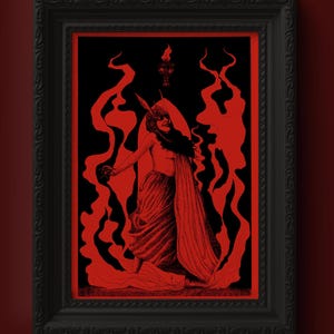 Strigoi Viu - Vampire - Dark art - Gothic art - Dark romanticism - Dracula - Nosferatu -occult - witchy art - horror art - gothic home decor