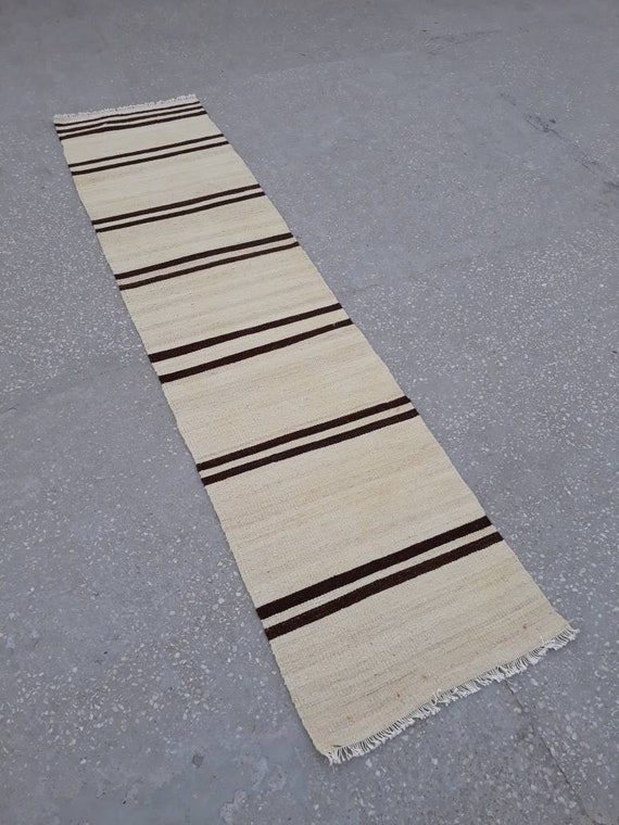 Turkish Runner Rug,Kilim Runner Rug, Hallway, Oushak Turkish Handmade Runner Rug, Pink Runner Rug,Colorfull Decorative Rug Runner 8.3x2.0 ft