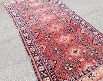 turkish anatolian old home decor rug,vintage rug,turkish vintage rug,oushak handmade large rug,turkish oushak rug,turkmen rug 10.9x5.8ft