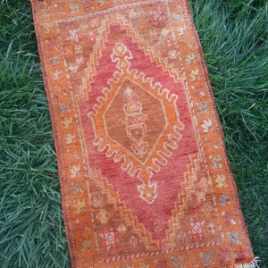 Rugs,Oushak Rug, Vintage Rug, Turkish Rug, Home Living Rug, Oushak Rugs, Rug Carpet, Anatolian Rug,Turkish Rugs,2&#39;9&quot; X 1&#39;5&quot;feet/90x50cm,Rugs