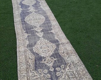 Alfombra runner, Alfombra Vintage Runner, 2.9x11.1ft ENVÍO GRATIS Turkish Runner Rug, Oushak Runner Rug, Vintage Runner, Home living Rugs, Turkish Rug