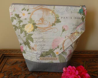 Paris Knitting Project bag, medium
