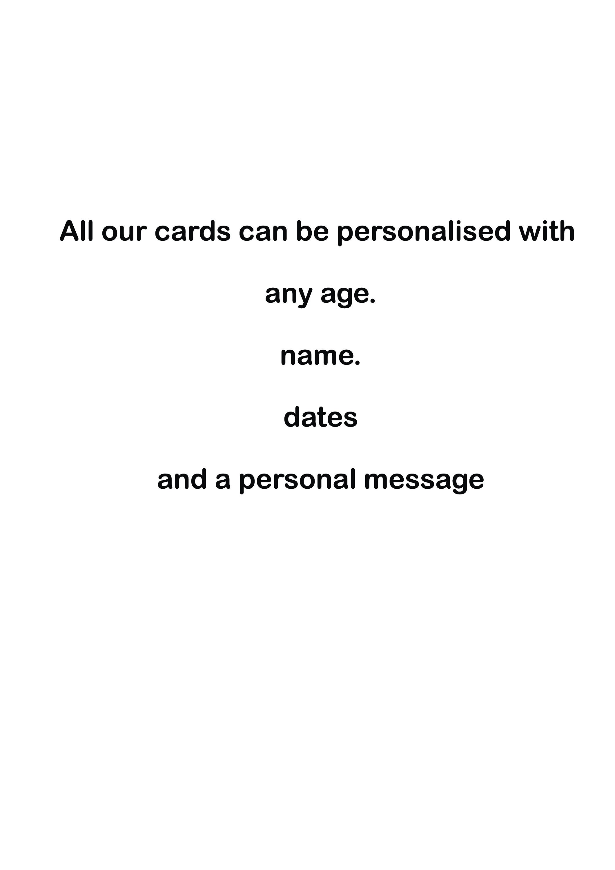 Tarjeta De Cumpleaños Para Sobrino, Tamaño A4, Vintage/retro