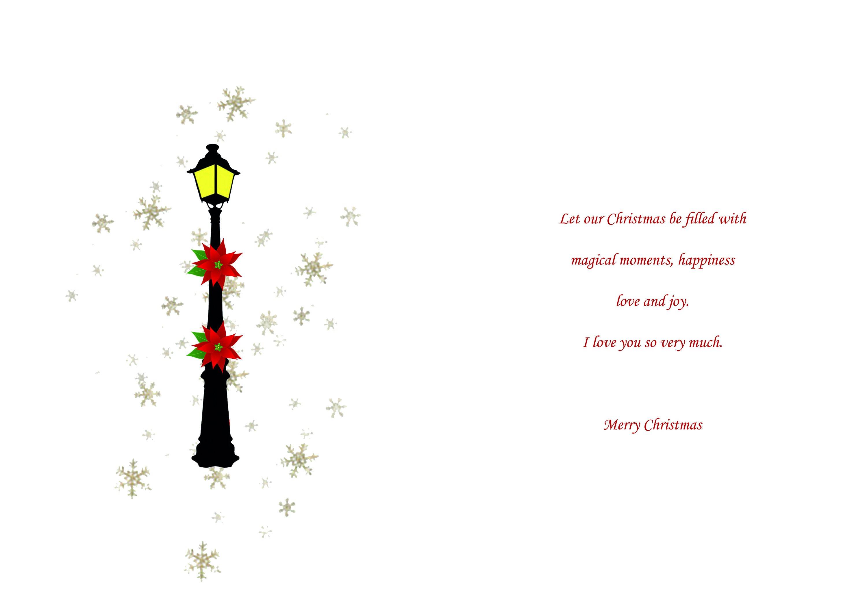 Husband Christmas Card | Etsy