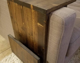 Couch Sofa Chair Arm Rest End Table Living room Office Bedroom Decor FREE SHIP