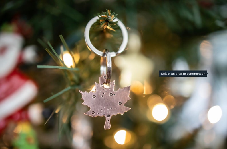EXCLUSIVE limited time Maple Leaf custom dog ID tag