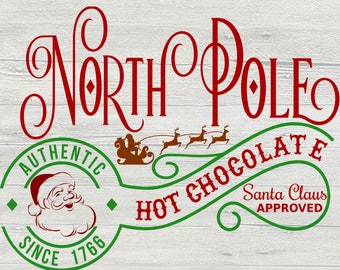 North Pole Hot Chocolate Svg Free - Goimages Zone