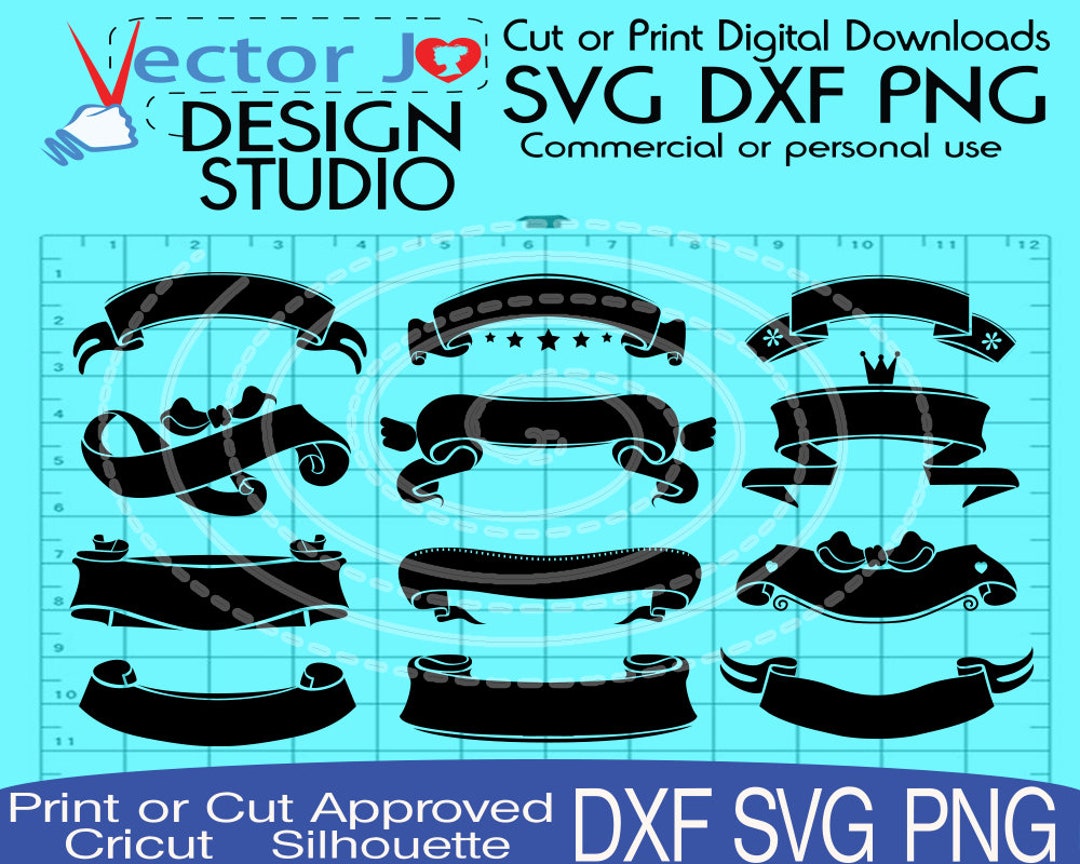 Banner Svg Bundle, Ribbon, Label, Scroll Clip Art,clipart, Design,svg