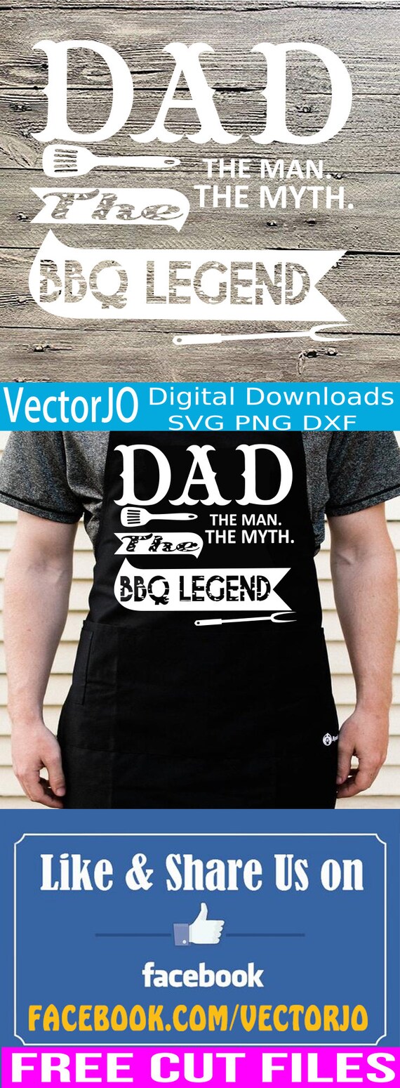 Download Dad Bbq Master Svg Fathers Day Svg Dad Svg Bbq Cook Svg Etsy