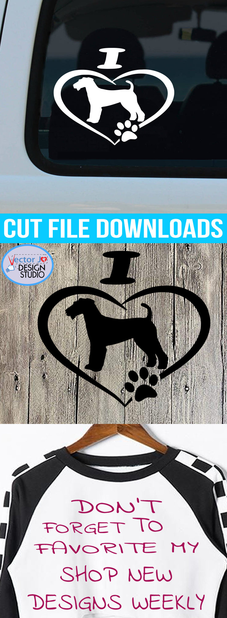 Airedale Terrier SVG Clipart Cut File Dog Vector Digital | Etsy