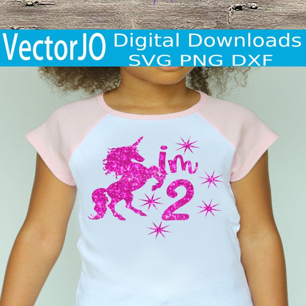 UNICORN svg, girls birthday SVG, birthday, 1st, 2nd, 3rd, 4th, 5th, 6th, 7th, 8th, 9th, 10th, svg, dxf, iron on, magical, birthday shirt