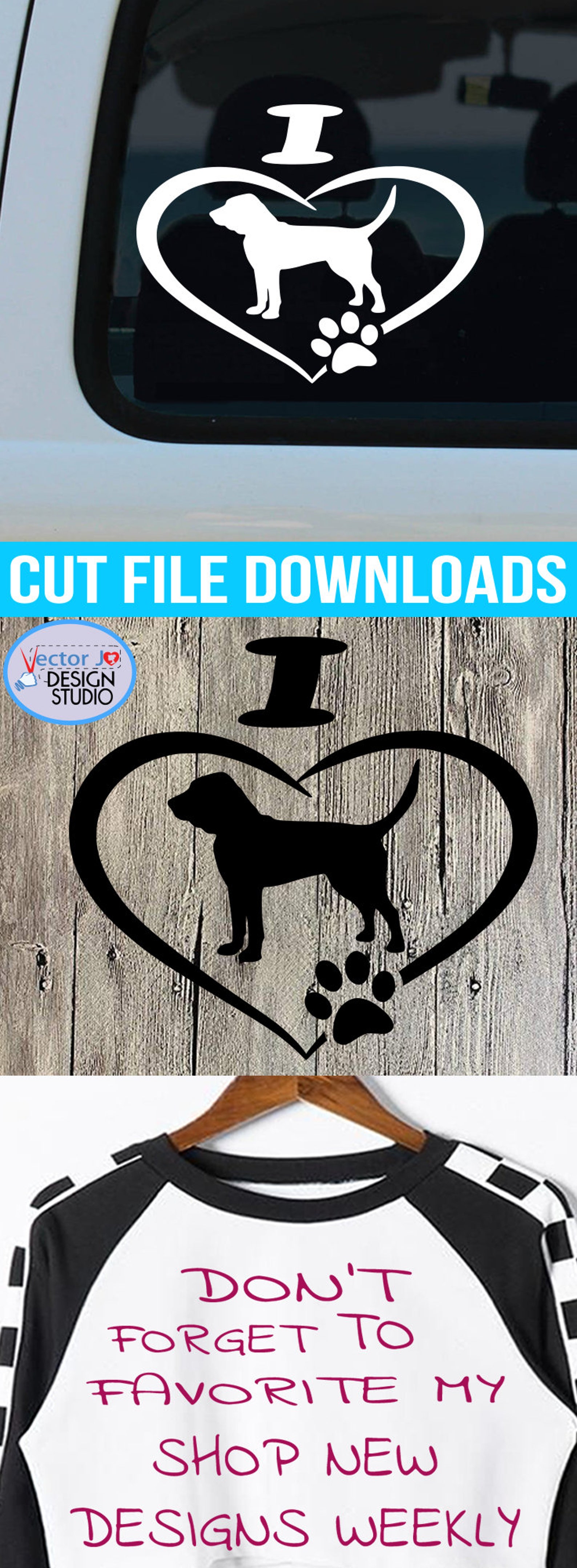 Bloodhound SVG Clipart Cut File Dog Vector Digital Download - Etsy