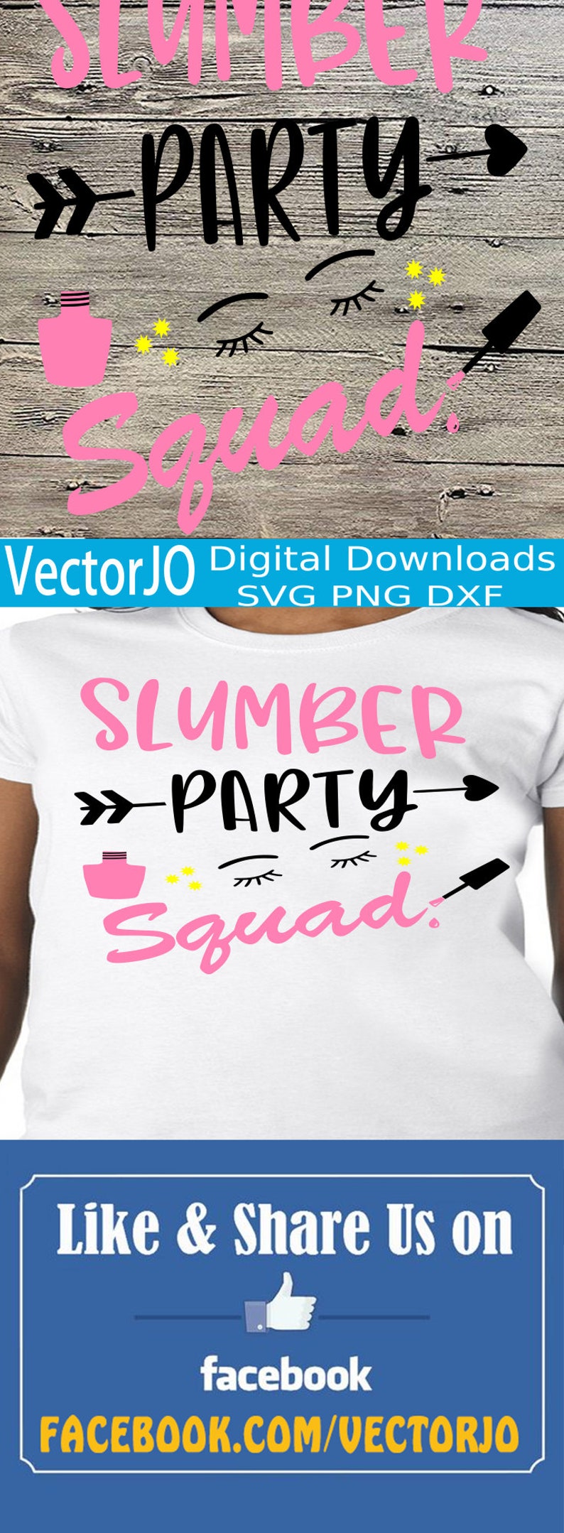 Download Slumber party squad svg svg svg de fiesta de sueño chicas ...