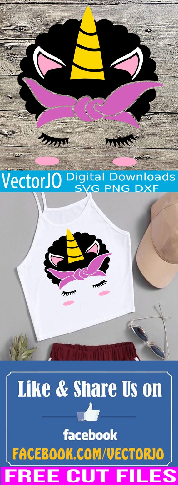 Download Afro puff Unicorn Afro Unicorn SVG afro Unicornafro puffs ...