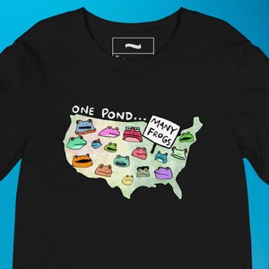 One Pond, Many Frogs Unisex Long Sleeve Tee