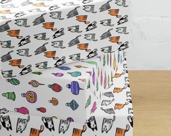 Cats & Christmas Ornament Wrapping Paper
