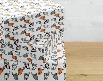 Inky Cats Wrapping Paper - 3 Sheets of Cats!