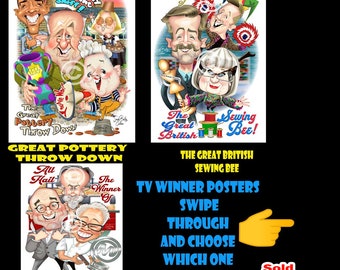 Tv Competitions cartoon posters