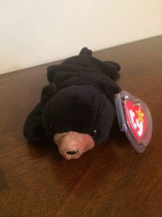 ty beanie baby black bear
