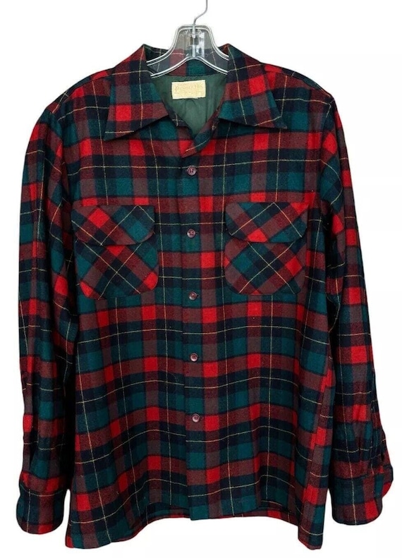Vtg shadow boxer flannel - Gem