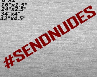 Send Nudes Sticker - Etsy